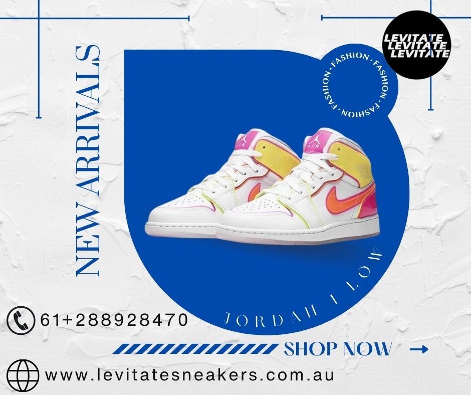 Buy Pair Of Stylish Jordan 1 Low Shoes | Levitate Sneakers